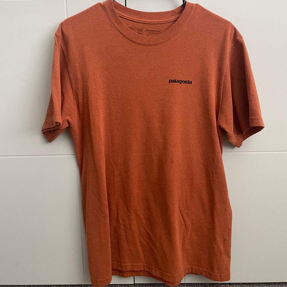 Orange Patagonia T-shirt
